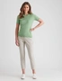 W.Lane Dobby Short Sleeve Pullover Top, hi-res