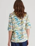 W.Lane Scenic Frill Sleeve Top, hi-res