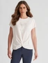 W.Lane Cotton Sequin T-Shirt, hi-res