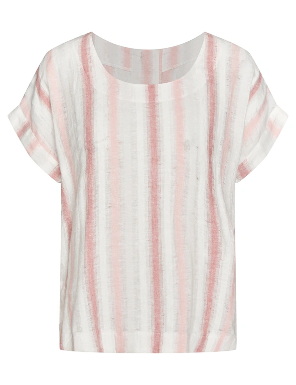 W.Lane Textured Stripe T-Shirt, hi-res image number null