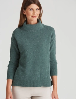 W.Lane Cowl Dobby Pullover Top