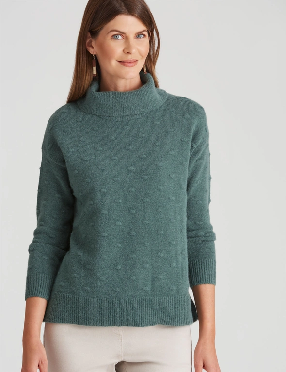 W.Lane Cowl Dobby Pullover Top, hi-res image number null