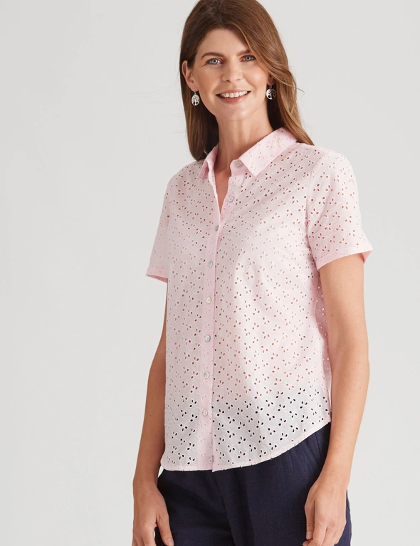 W.Lane Broderie Shirt, hi-res image number null