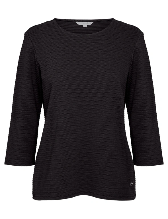 W.Lane High Neck Textured Knitwear Top, hi-res image number null