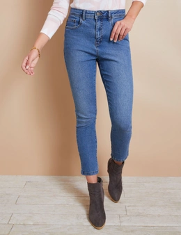 W.Lane Full Length Slim Denim Jeans