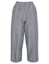 W.Lane Linen Stripe Drawstring Pants, hi-res