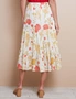 W.Lane Floral Tiered Drawstring Skirt, hi-res