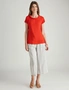 W.Lane Roll Neck Woven Top, hi-res