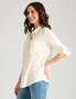 W.Lane Linen Stripe Shirt, hi-res