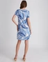 W.Lane V-Neck Midi Linen Dress, hi-res