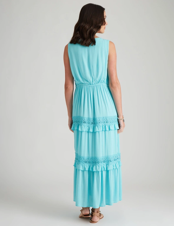 W.Lane Tiered Lace Maxi Dress, hi-res image number null
