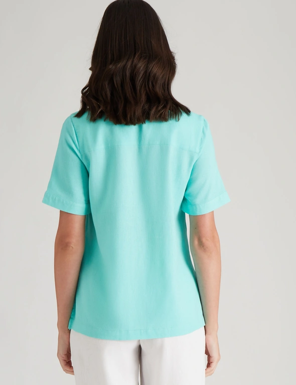 W.Lane Collared Linen Tunic, hi-res image number null