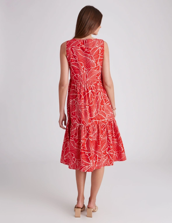 W.Lane Tiered Frill Maxi Dress, hi-res image number null