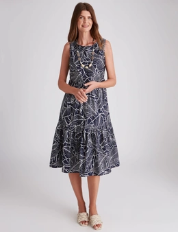 W.Lane Tiered Frill Maxi Dress