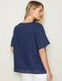 W.Lane Linen Embroidery Top, hi-res