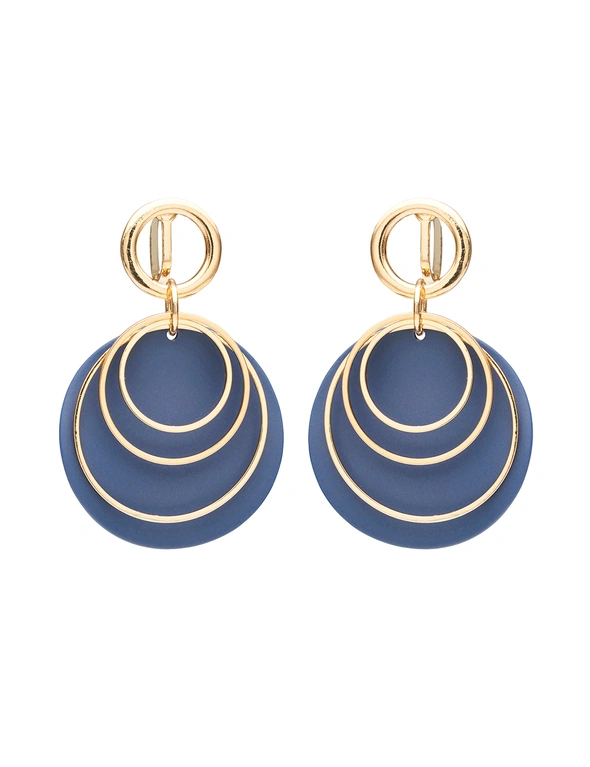 Disc & Ring Clip Earring, hi-res image number null
