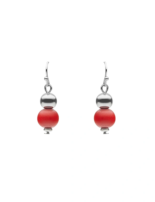 W.Lane Double Bead Drop Earring, hi-res image number null