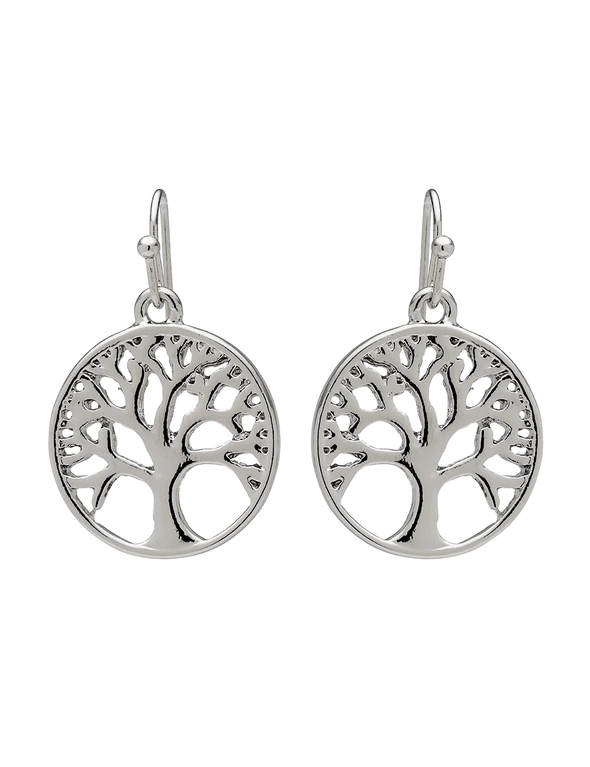 MOTHERS DAY TREE OF LIFE DROP EARRINGS, hi-res image number null
